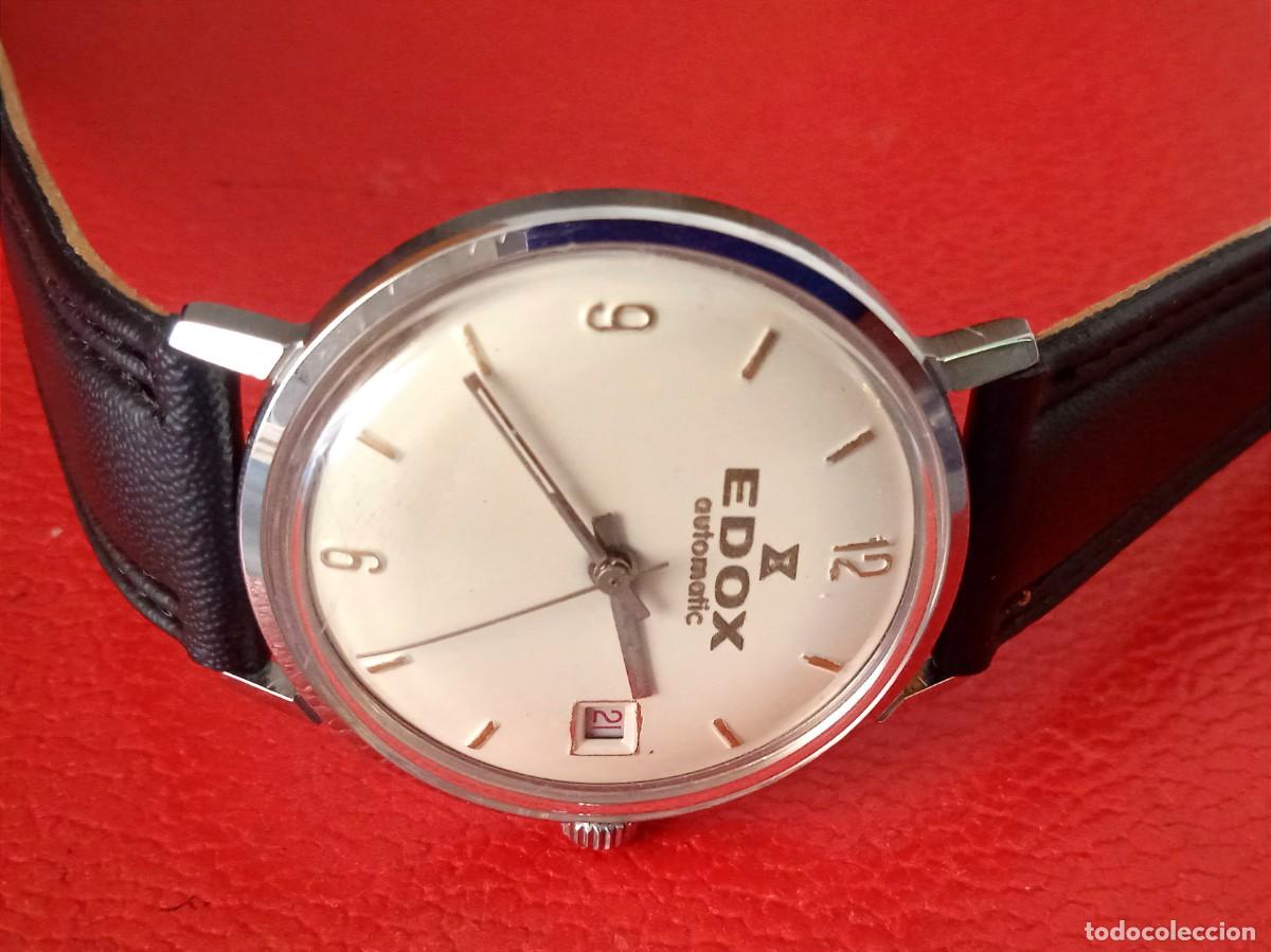 Relojes autom&aacute;ticos: RELOJ EDOX 25 RUBIS AUTOMATICO. - Foto 8