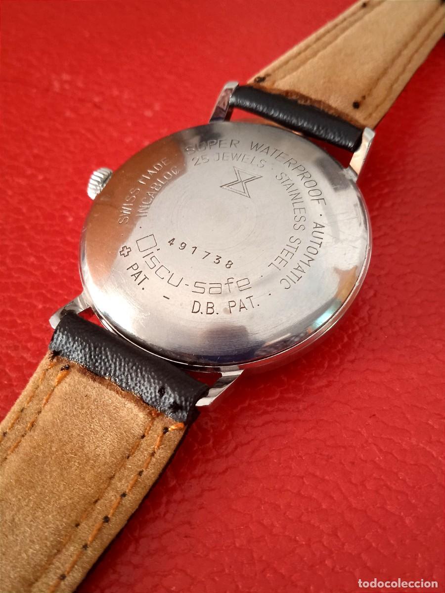 Relojes autom&aacute;ticos: RELOJ EDOX 25 RUBIS AUTOMATICO. - Foto 10
