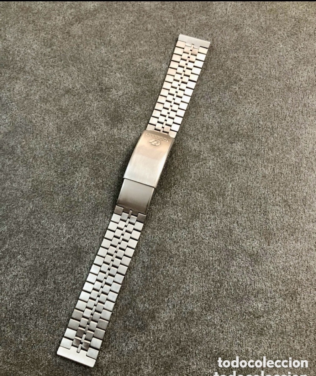 Orologi automatici: ✅ Vintage Citizen CQ 18mm Stainless Steel Classic Watch Band JAPON