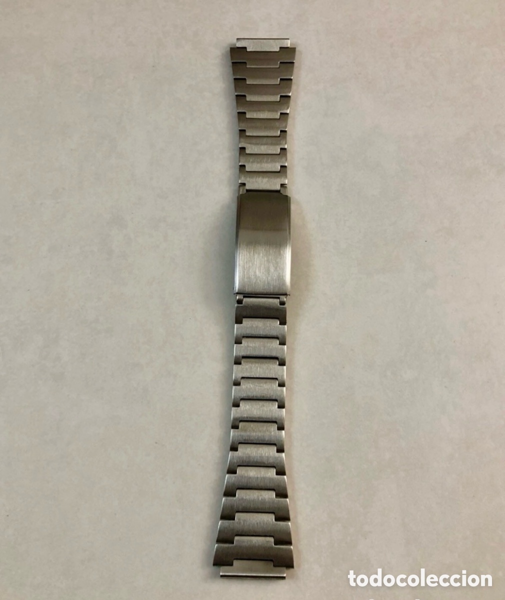 Relojes autom&aacute;ticos: ✅ Pulsera Para Reloj De Acero 18 Mm Vintage Stainless Steel