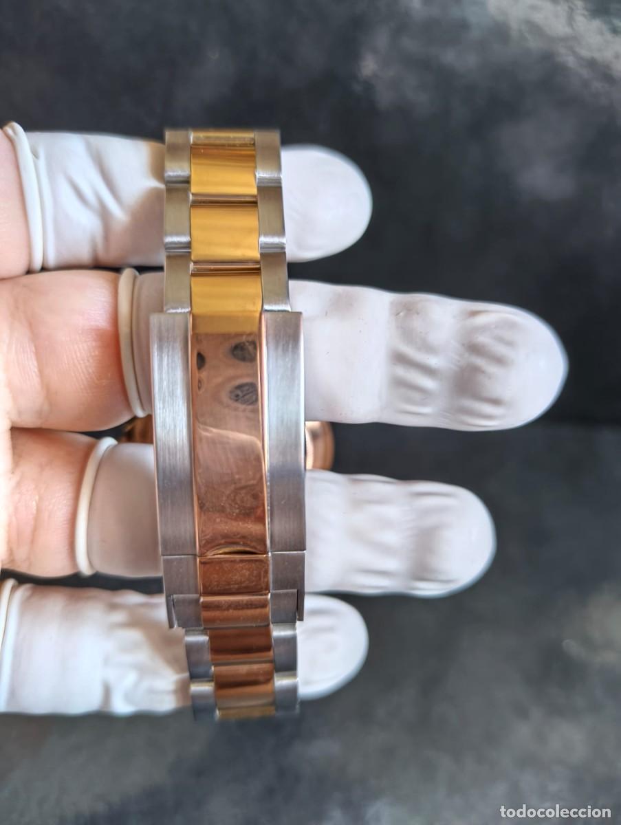 Relojes autom&aacute;ticos: Seiko Mod Daytona Two-Tone Gold & White - Foto 2