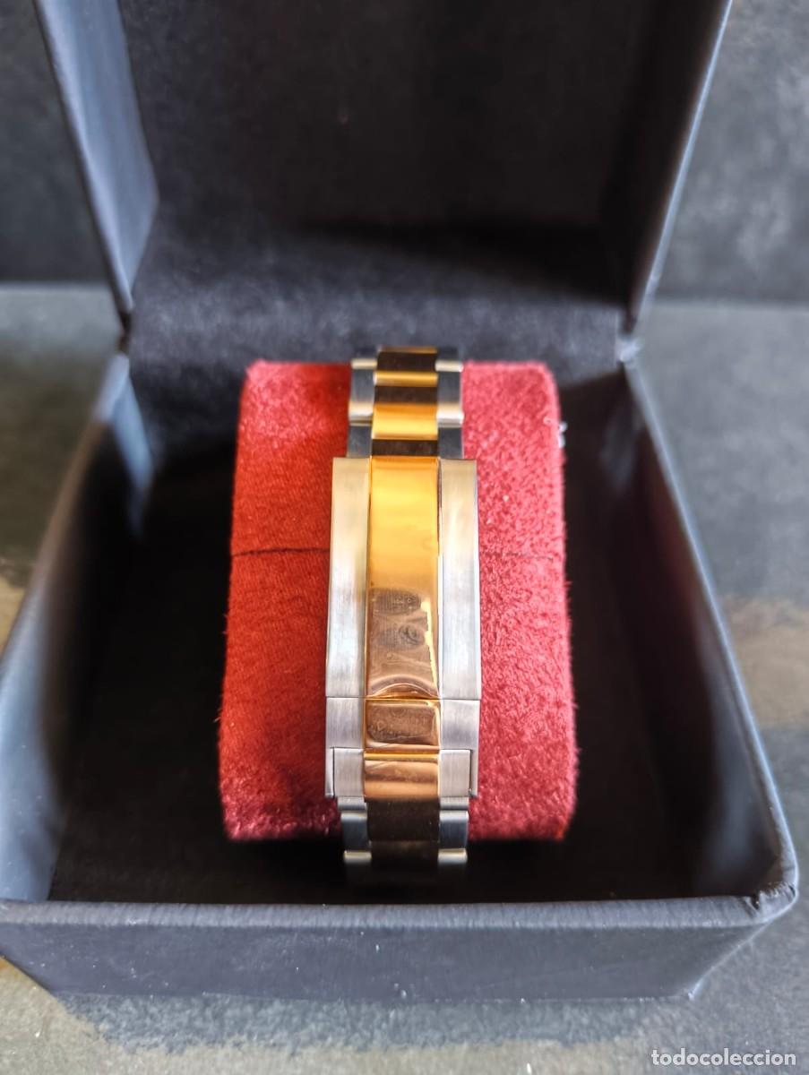 Relojes autom&aacute;ticos: Seiko Mod Daytona Two-Tone Gold & White - Foto 4