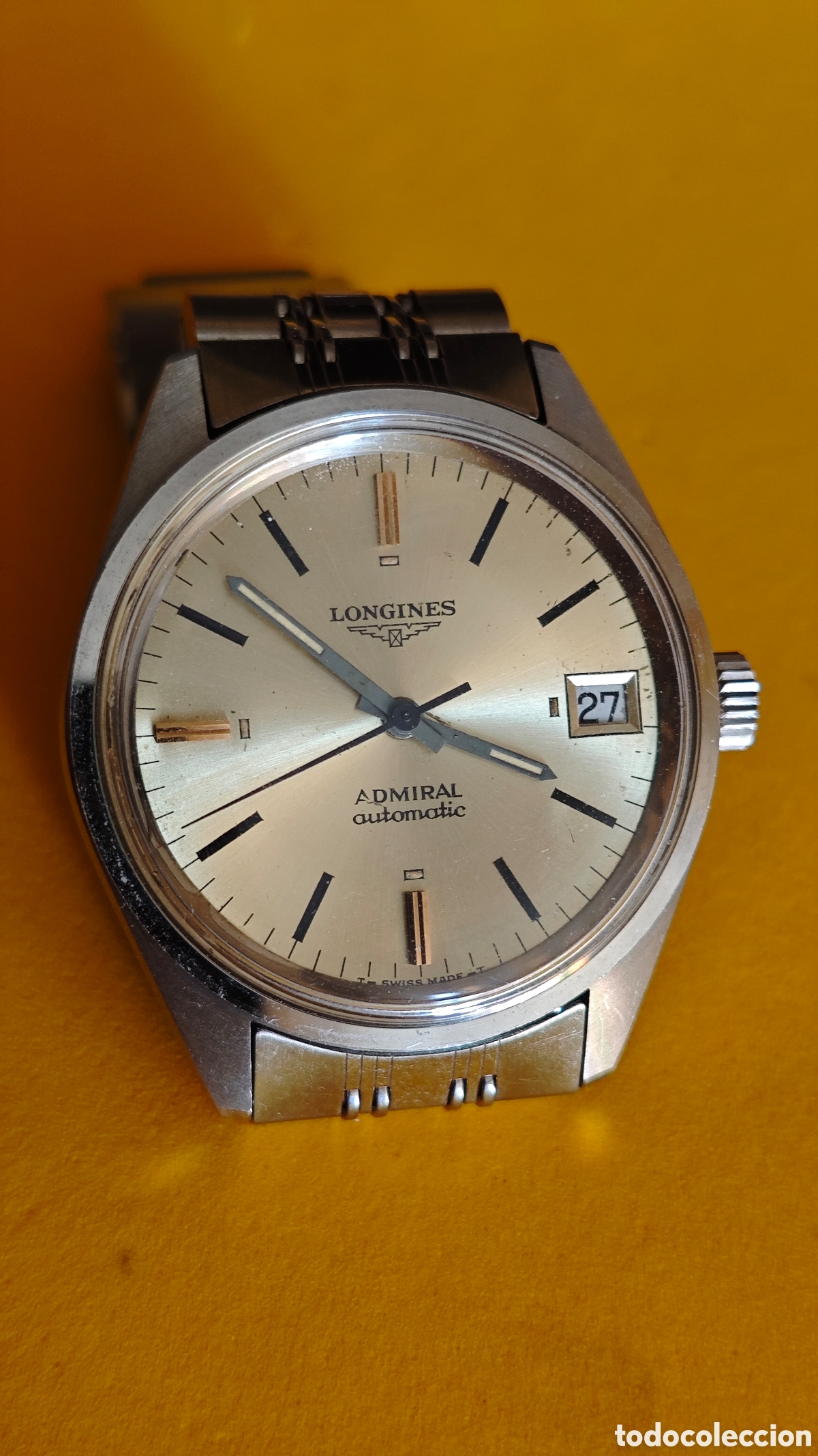 Relojes autom&aacute;ticos: Longines Admiral. Vintage. Cal. 431, 36.000 alternancias (10 Hz)