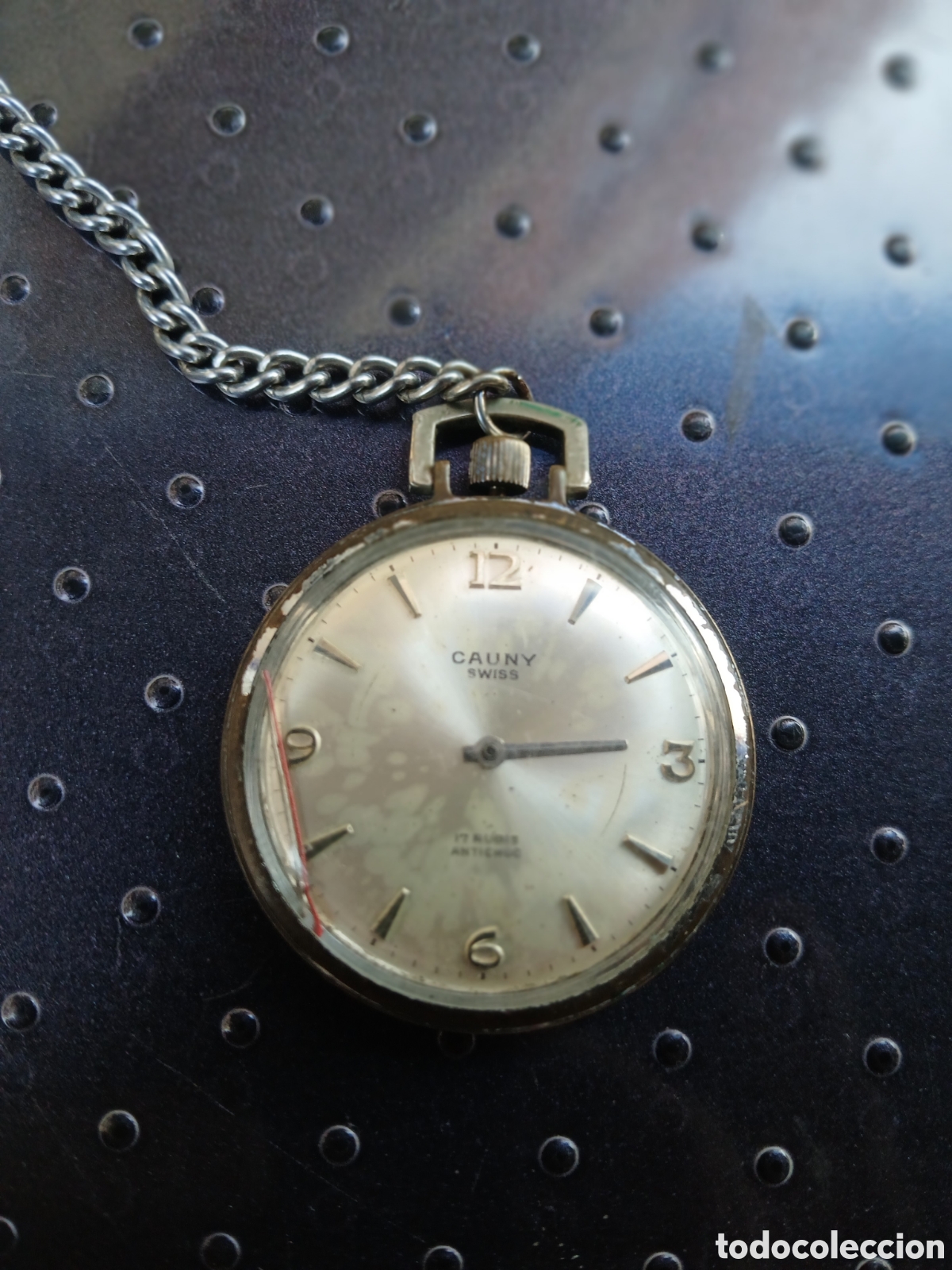 Relojes autom&aacute;ticos: RELOJ CAUNY 17 RUBIS ANTICHOC SWISSp