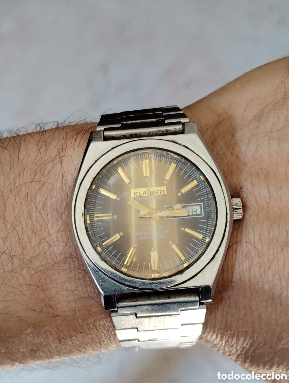 Relojes autom&aacute;ticos: Reloj antiguo klaiber autom&aacute;tico