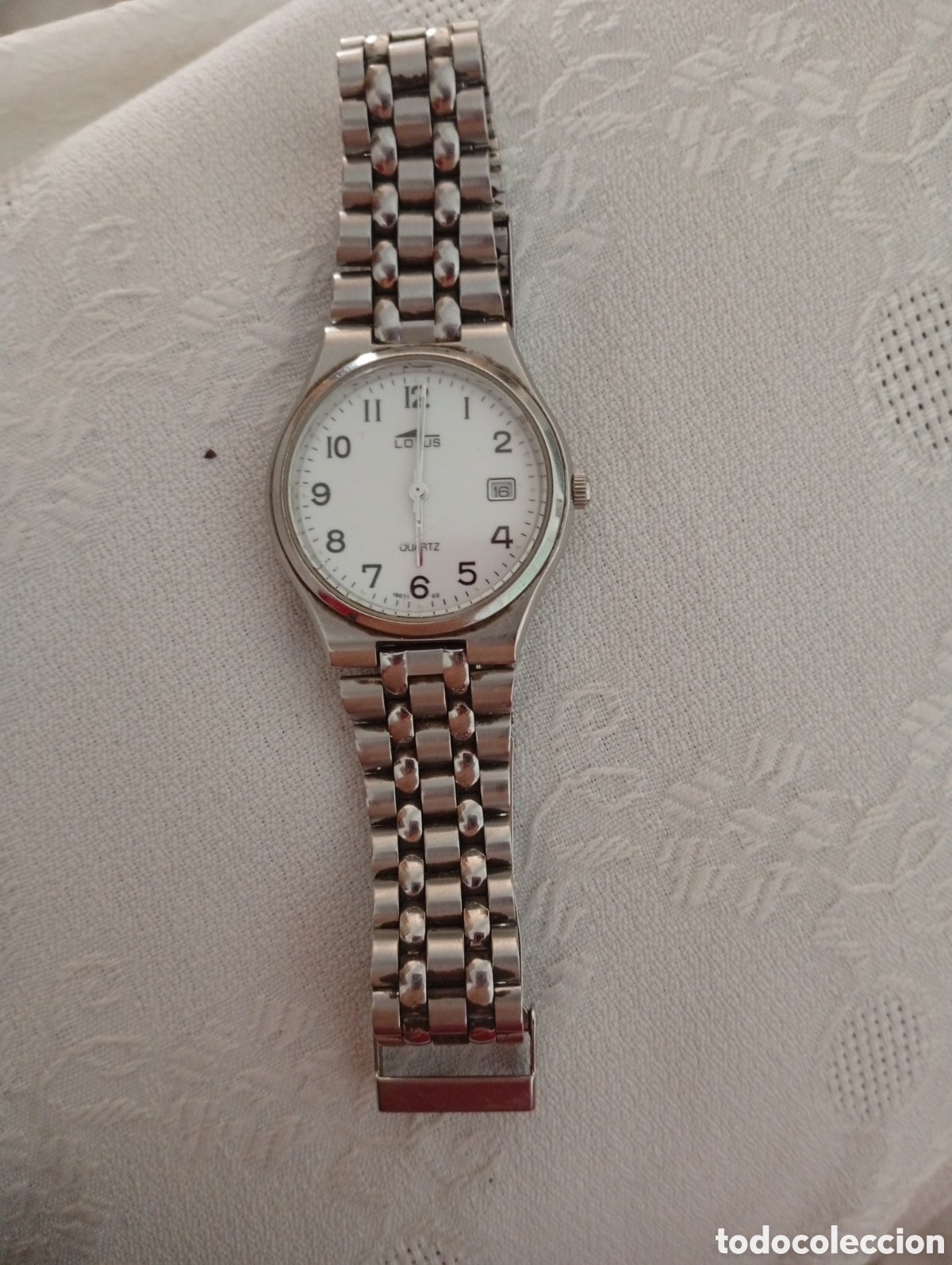 Relojes autom&aacute;ticos: RELOJ LOTUS funcionando