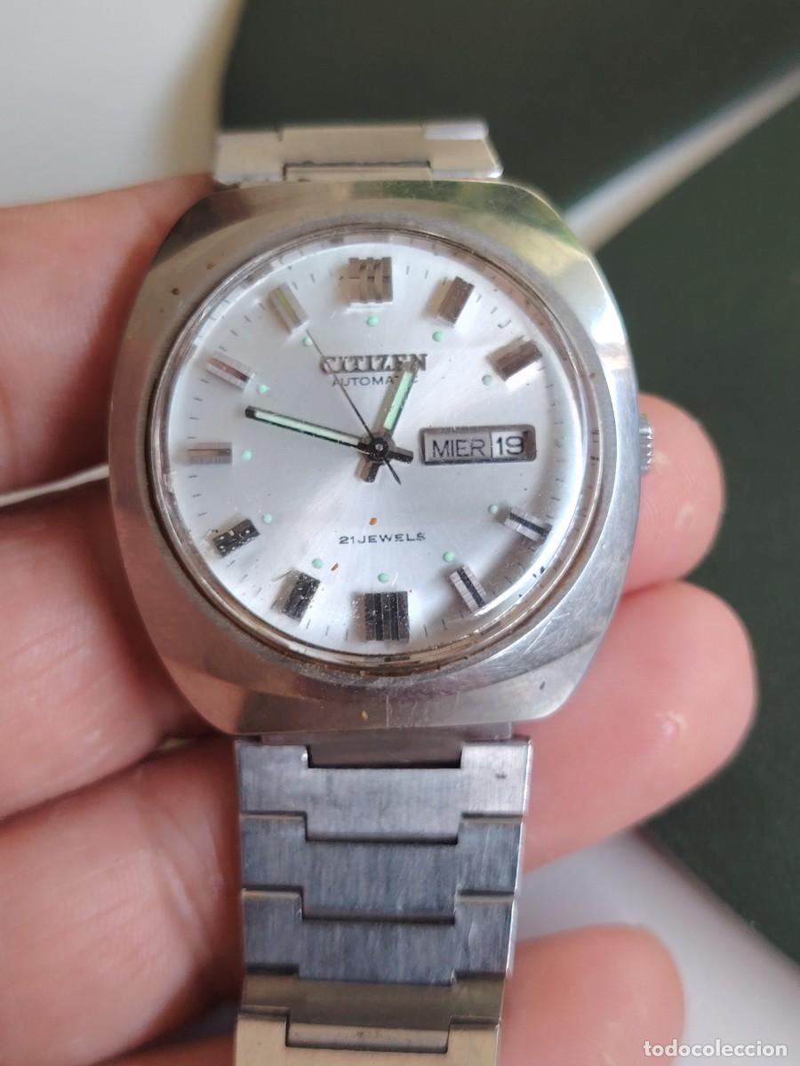 Relojes autom&aacute;ticos: Reloj de pulsera para caballero, marca citizin autom&aacute;tico 21 jewels