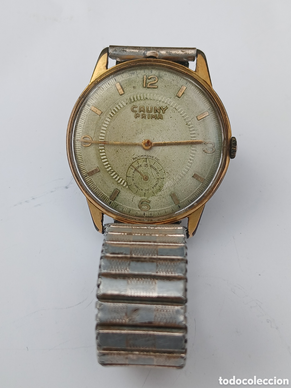Relojes autom&aacute;ticos: CAUNY PRIMA,ANTIGUO RELOJ DE CARGA MANUAL CAUNY
