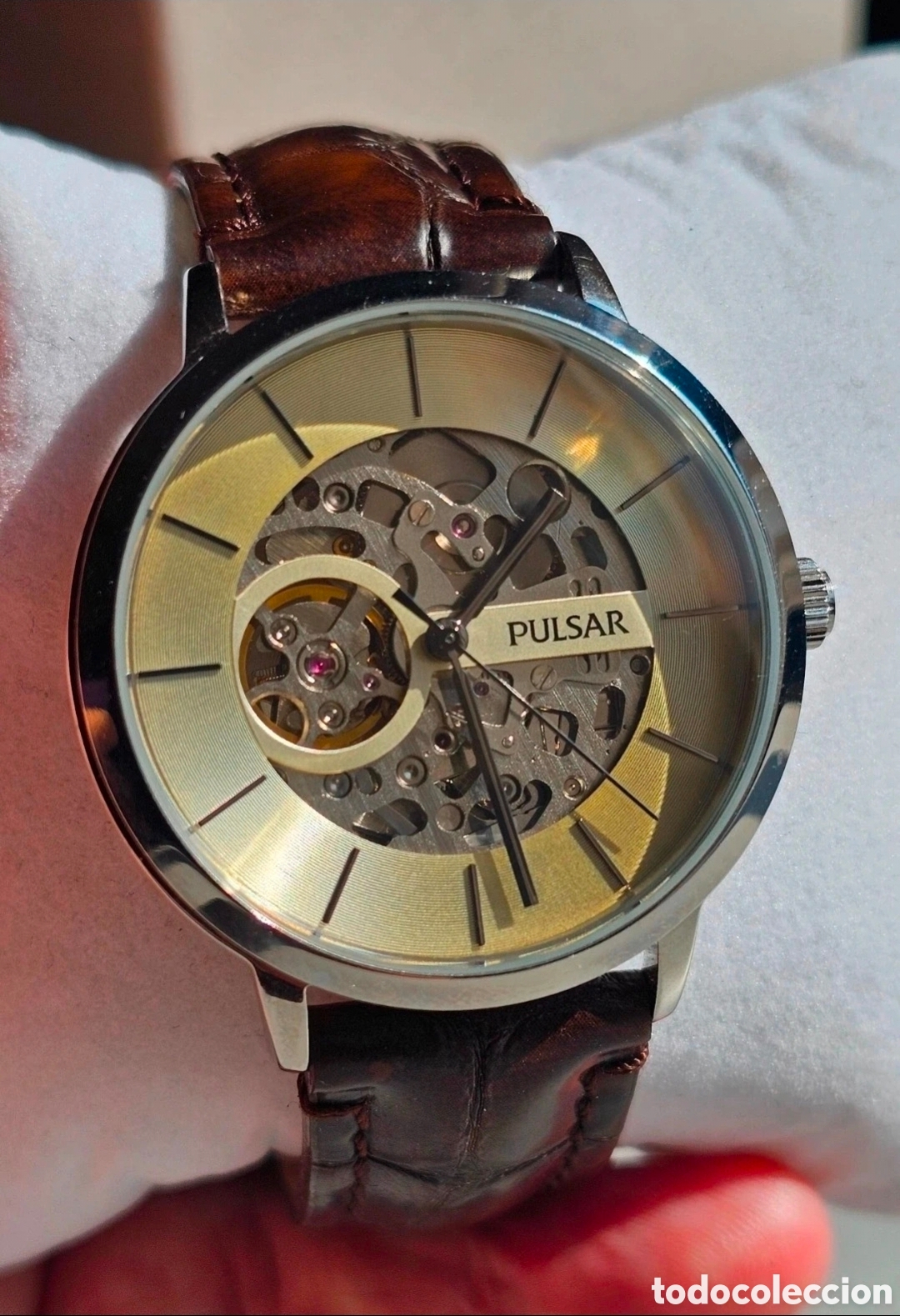 Montres automatiques: Reloj Autom&aacute;tico Pulsar Skeleton (Calibre NH70A) - Full Set