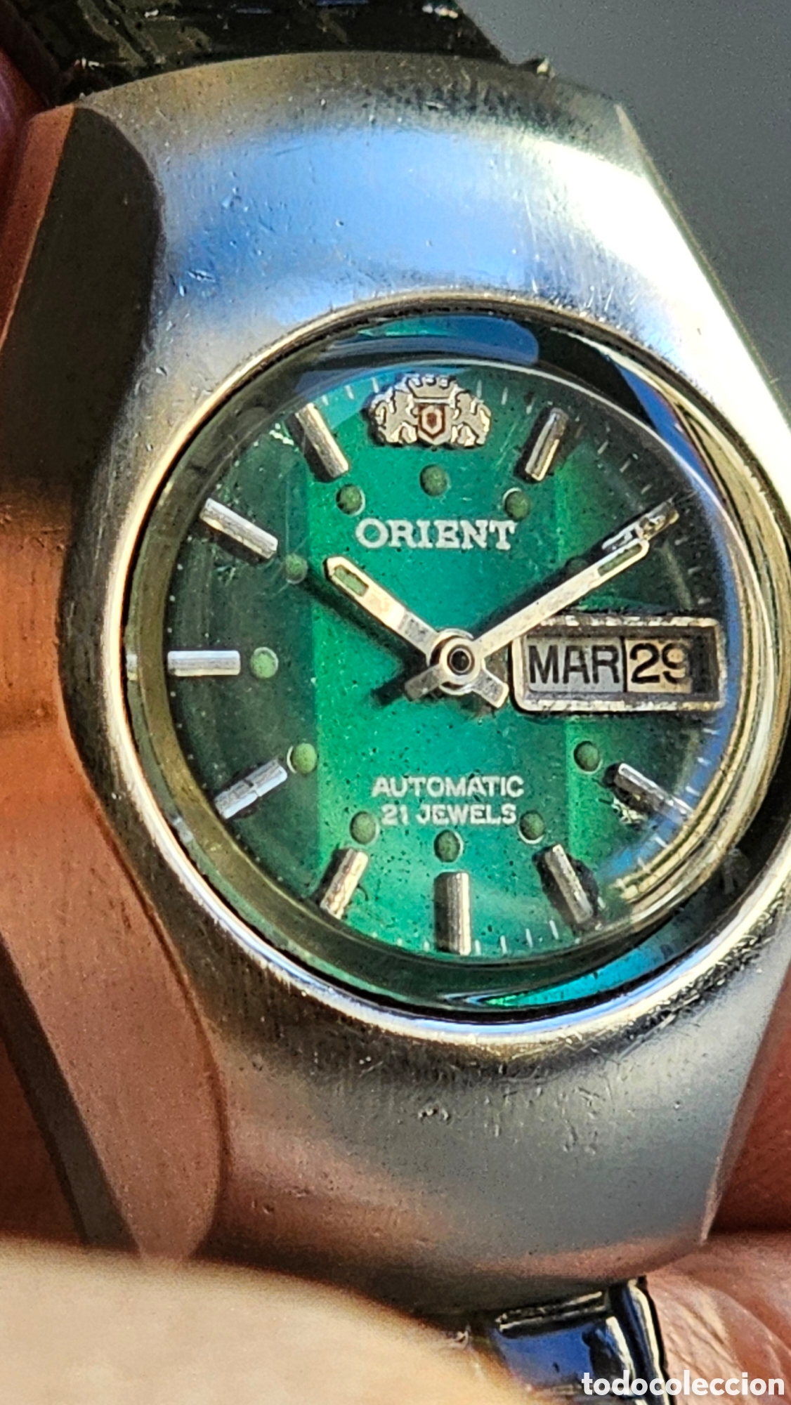 Relojes autom&aacute;ticos: Reloj Orient automatico vintaje de se&ntilde;ora - Foto 8