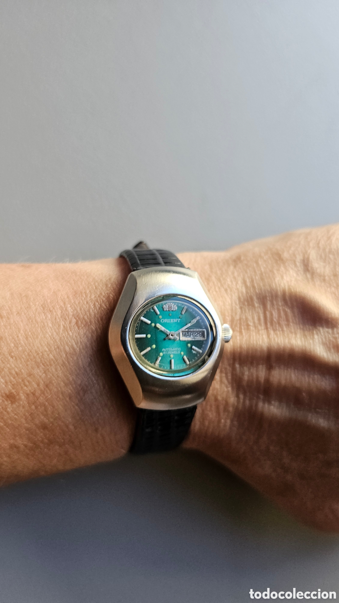 Relojes autom&aacute;ticos: Reloj Orient automatico vintaje de se&ntilde;ora - Foto 9