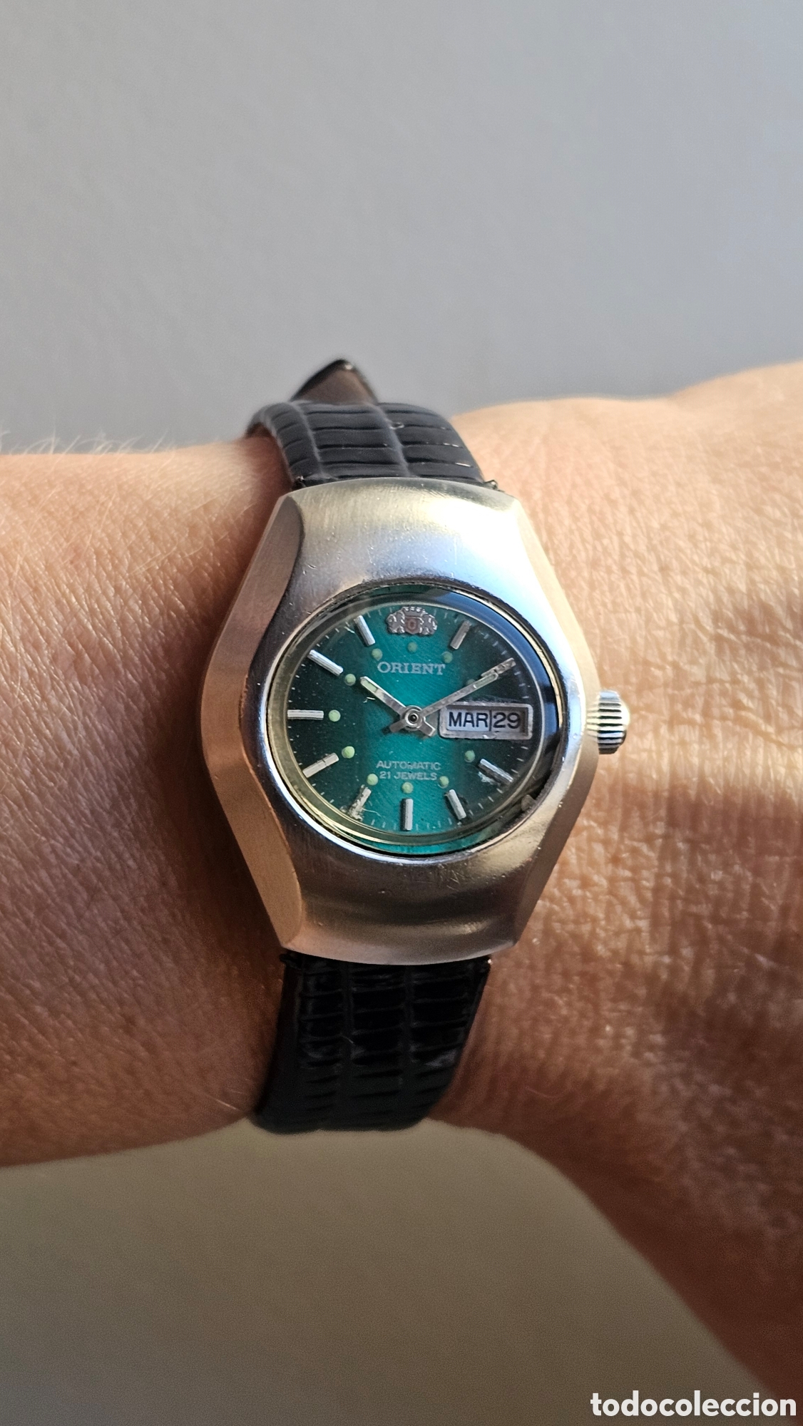 Relojes autom&aacute;ticos: Reloj Orient automatico vintaje de se&ntilde;ora - Foto 10