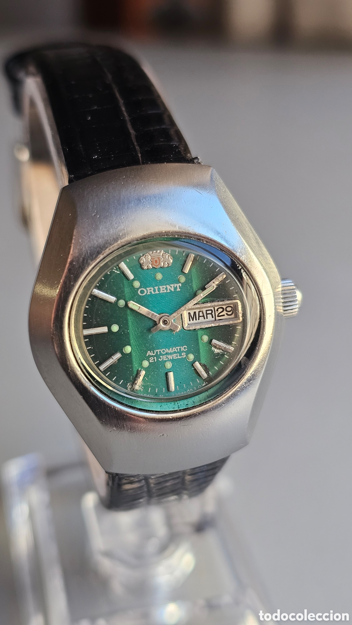 Relojes autom&aacute;ticos: Reloj Orient automatico vintaje de se&ntilde;ora - Foto 2