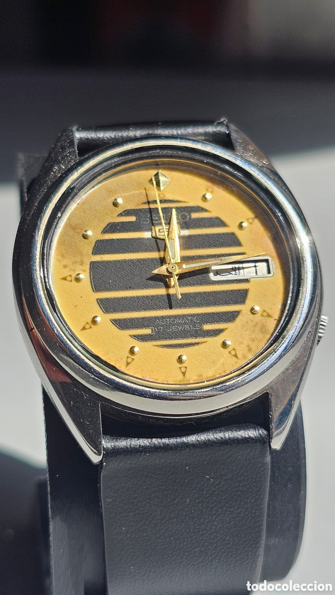Montres automatiques: Seiko 5 Autom&aacute;tico Vintage -(7009) - Full Lume