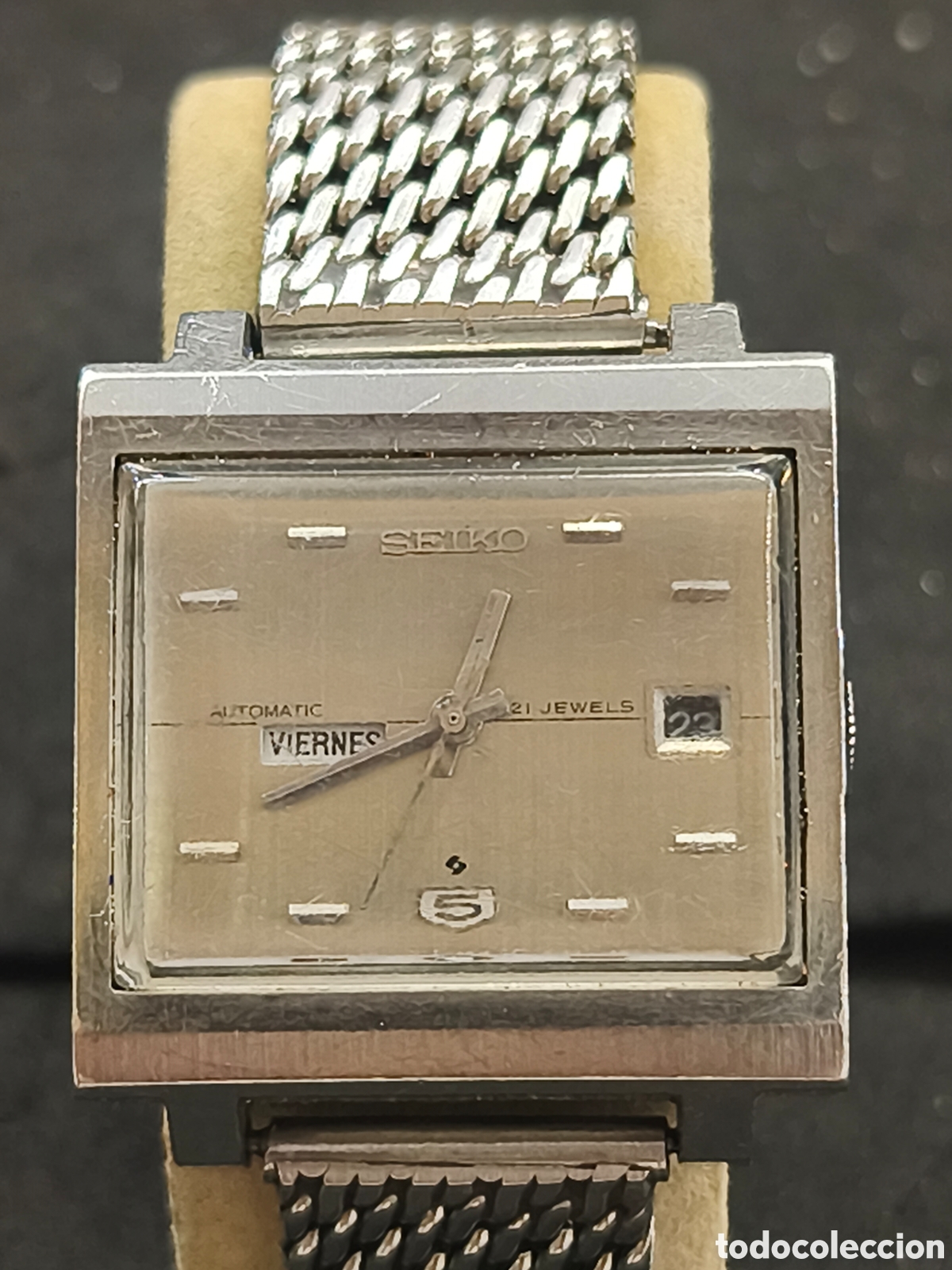Rel&oacute;gios autom&aacute;ticos: Reloj Seiko 5 autom&aacute;tico, 35mm, funciona