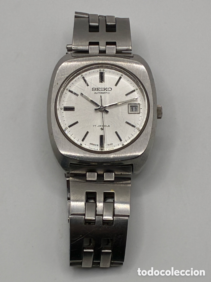 Automatic Watches: RELOJ AUTOMATICO SEIKO 6118 - 7010 17 RUBIES FUNCIONANDO