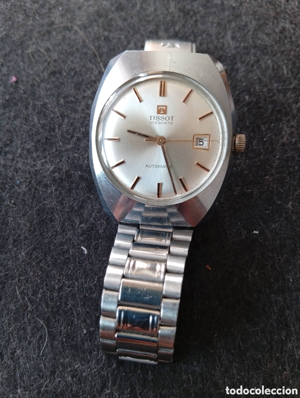 Relojes autom&aacute;ticos: Tissot reloj autom&aacute;tico modelo visodate para caballero