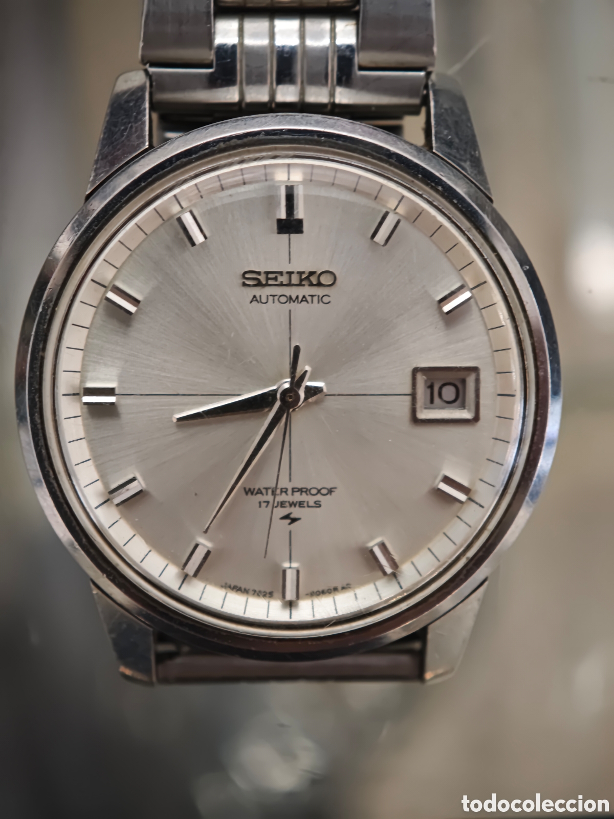 Relojes autom&aacute;ticos: BUSCADO RELOJ SEIKO SPORTSMATIC DIASHOCK 7625-8041 AUTOM&Aacute;TICO 1967 ACERO 17 RUBIS RARO VINTAGE JAPAN