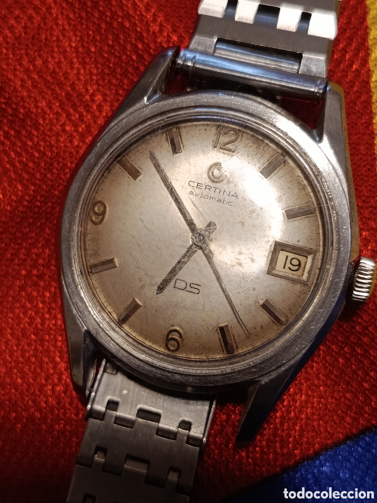 Relojes autom&aacute;ticos: Reloj vintage caballero Certina DS , Tortuga funcionando