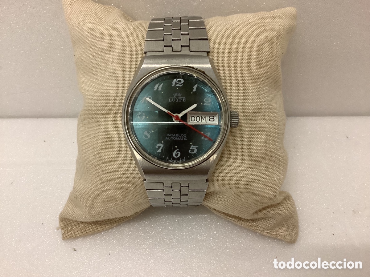 Relojes autom&aacute;ticos: RELOJ LUYPE INCABLOC AUTOM&Aacute;TICO - Foto 2