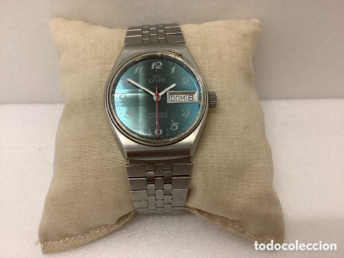 Relojes autom&aacute;ticos: RELOJ LUYPE INCABLOC AUTOM&Aacute;TICO - Foto 3