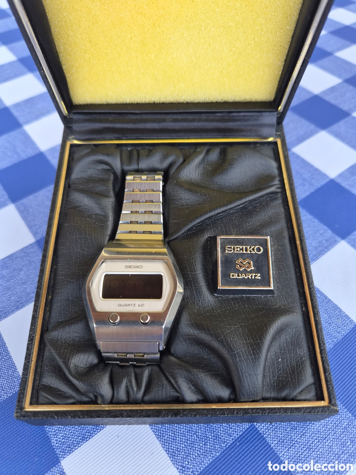 Relojes autom&aacute;ticos: ANTIGUO RELOJ SEIKO EN CAJA ORIGINAL TOTALMENTE VINTAGE