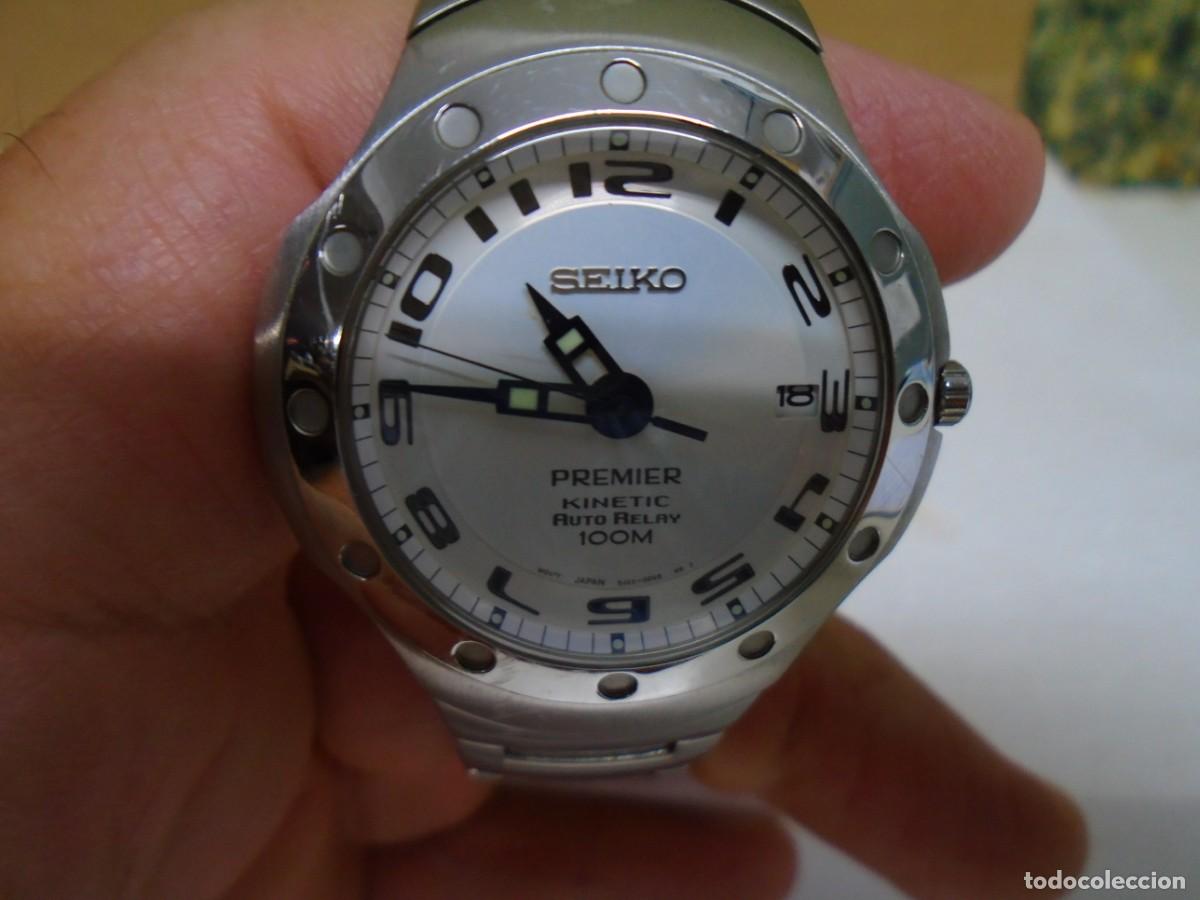 Relojes autom&aacute;ticos: RELOJ SEIKO PREMIER KINETIC AUTO RELAY 100M.MADE IN JAPAN.