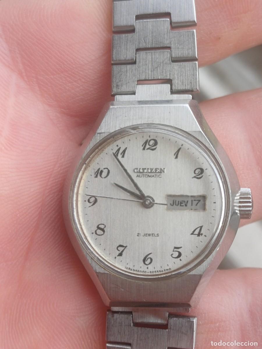 Relojes autom&aacute;ticos: Reloj citizen automatico.