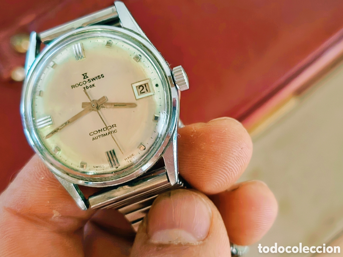 Relojes autom&aacute;ticos: EDOX ROCO-SWISS Condor Automatic men's watch