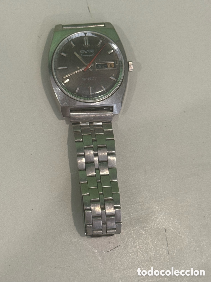 Relojes autom&aacute;ticos: Reloj de caballero Duward Triumph autom&aacute;tico vintage con calendario d&iacute;a y fecha