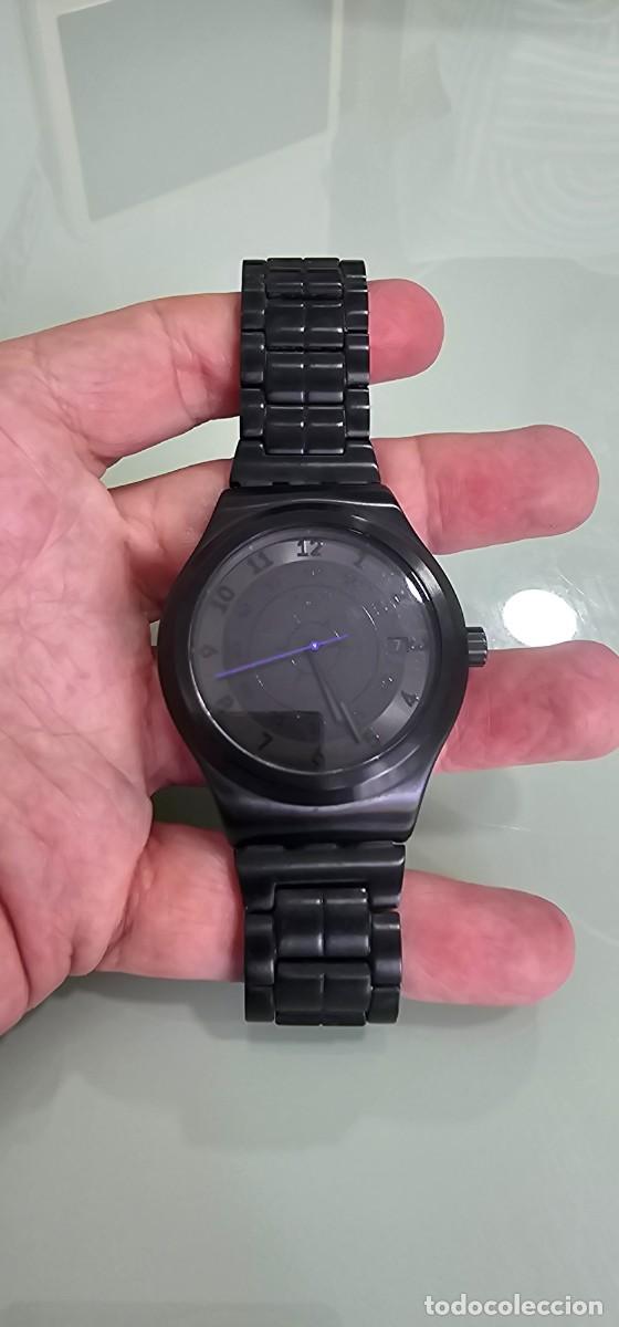 Relojes autom&aacute;ticos: Reloj swatch irony sistem51-dark
