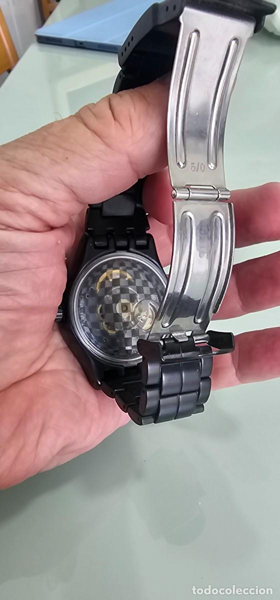 Relojes autom&aacute;ticos: Reloj swatch irony sistem51-dark - Foto 3