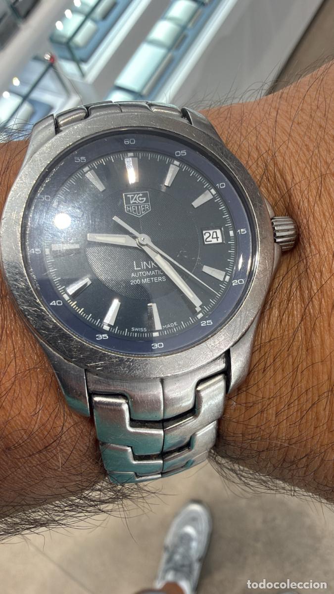 Relojes autom&aacute;ticos: TAG Heuer Link Automatic 200M Aut&eacute;ntico Calibre 7 Swiss Made acero Original