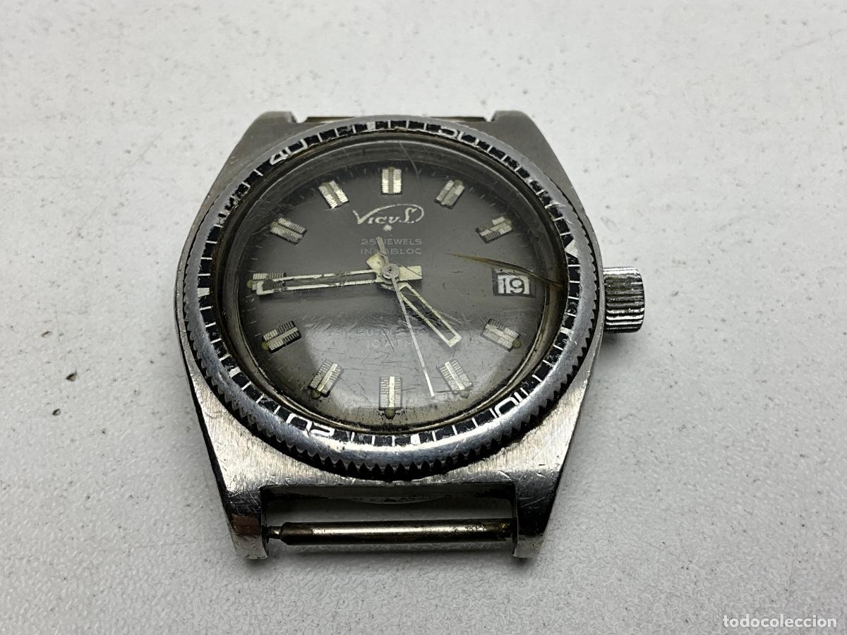 Automatik-Armbanduhren: RELOJ DE PULSERA AUTOMATICO MARCA VICUS - FUNCIONA- NO ESTA COMPROBADO - NECESITA RESTAURACION