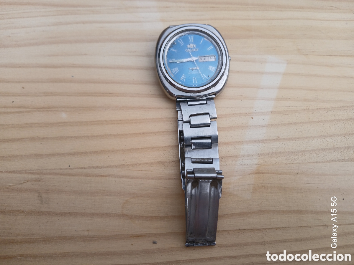Relojes autom&aacute;ticos: RELOJ DE PULSERA ORIEN 27 JEWELS.