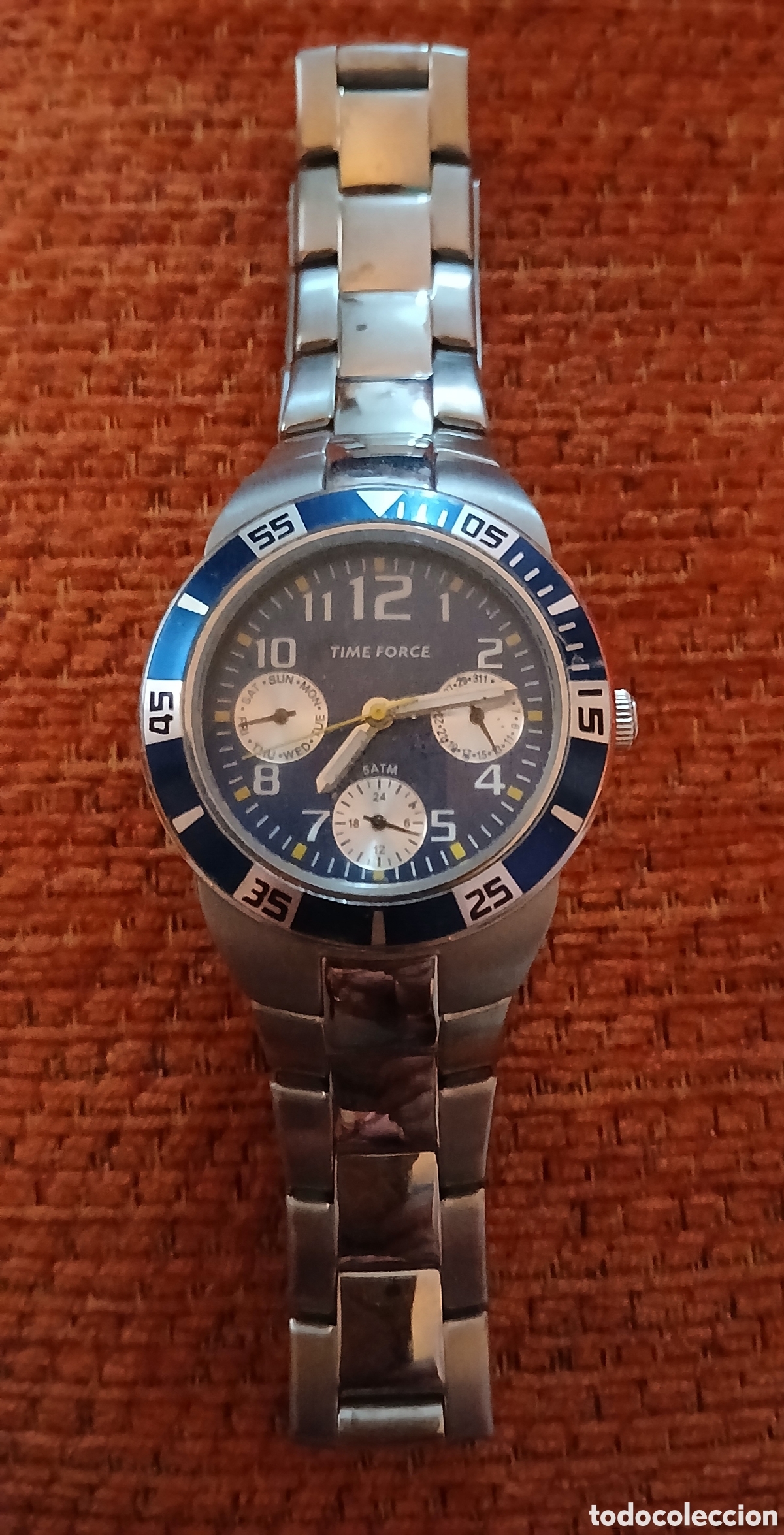 Relojes autom&aacute;ticos: Reloj marca Time Force para caballero o cadete.