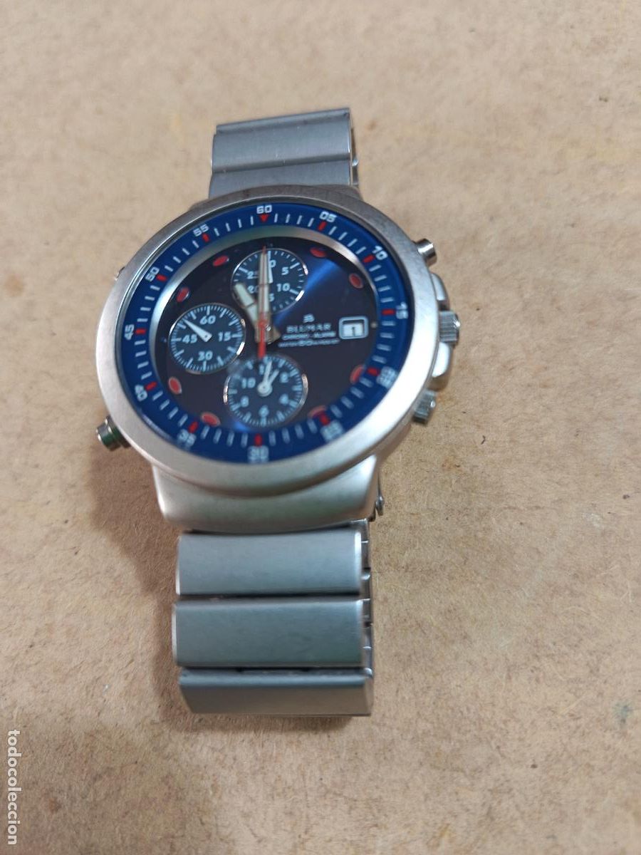 Relojes autom&aacute;ticos: RELOJ AUTOMATICO BLUMAR CHRONO-ALARM. 50 M. FUNCIONANDO. BUEN ESTADO, CON POCO USO.
