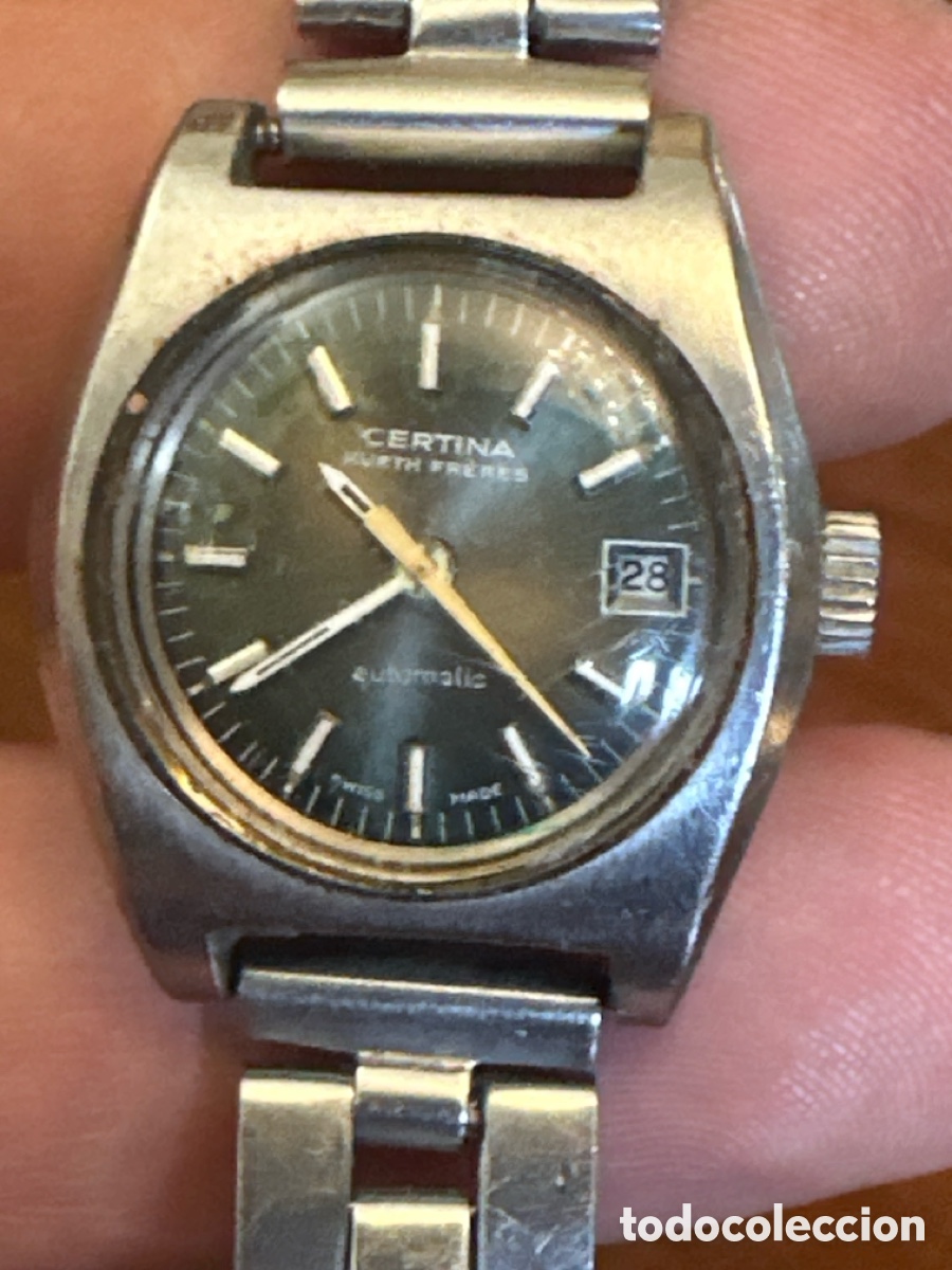 Relojes autom&aacute;ticos: RELOJ AUTOMATICO CERTINA KURTH FRERES DE MUJER FUNCIONA - Foto 9
