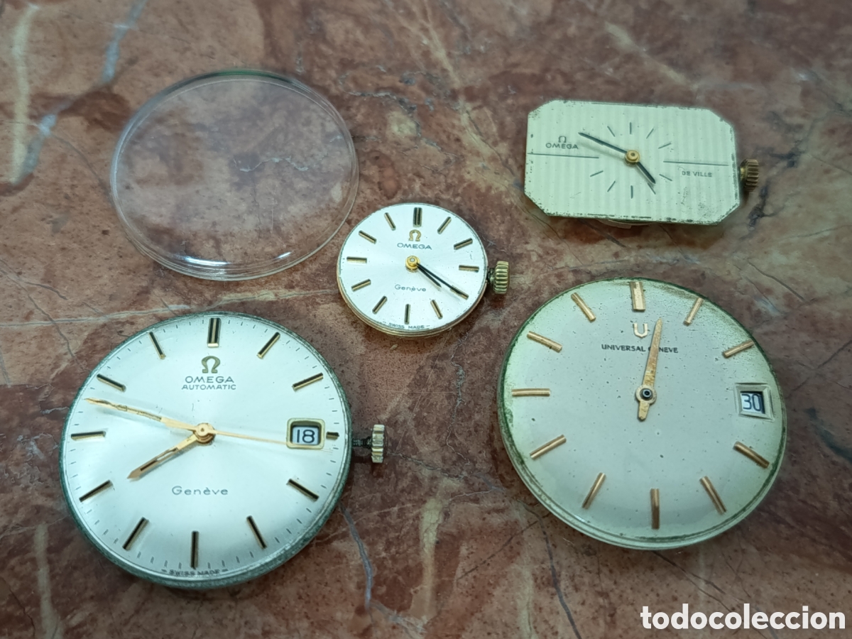 Relojes autom&aacute;ticos: OMEGA UNIVERSAL GENEVE ANTIGUAS MAQUINARIAS PRECIO DE SALIDA 1&euro;