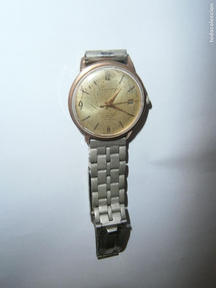 Relojes autom&aacute;ticos: ANTIGUO RELOJ CAUNY 17 RUBIS WATERPROOF AUTOMATIC - Foto 2