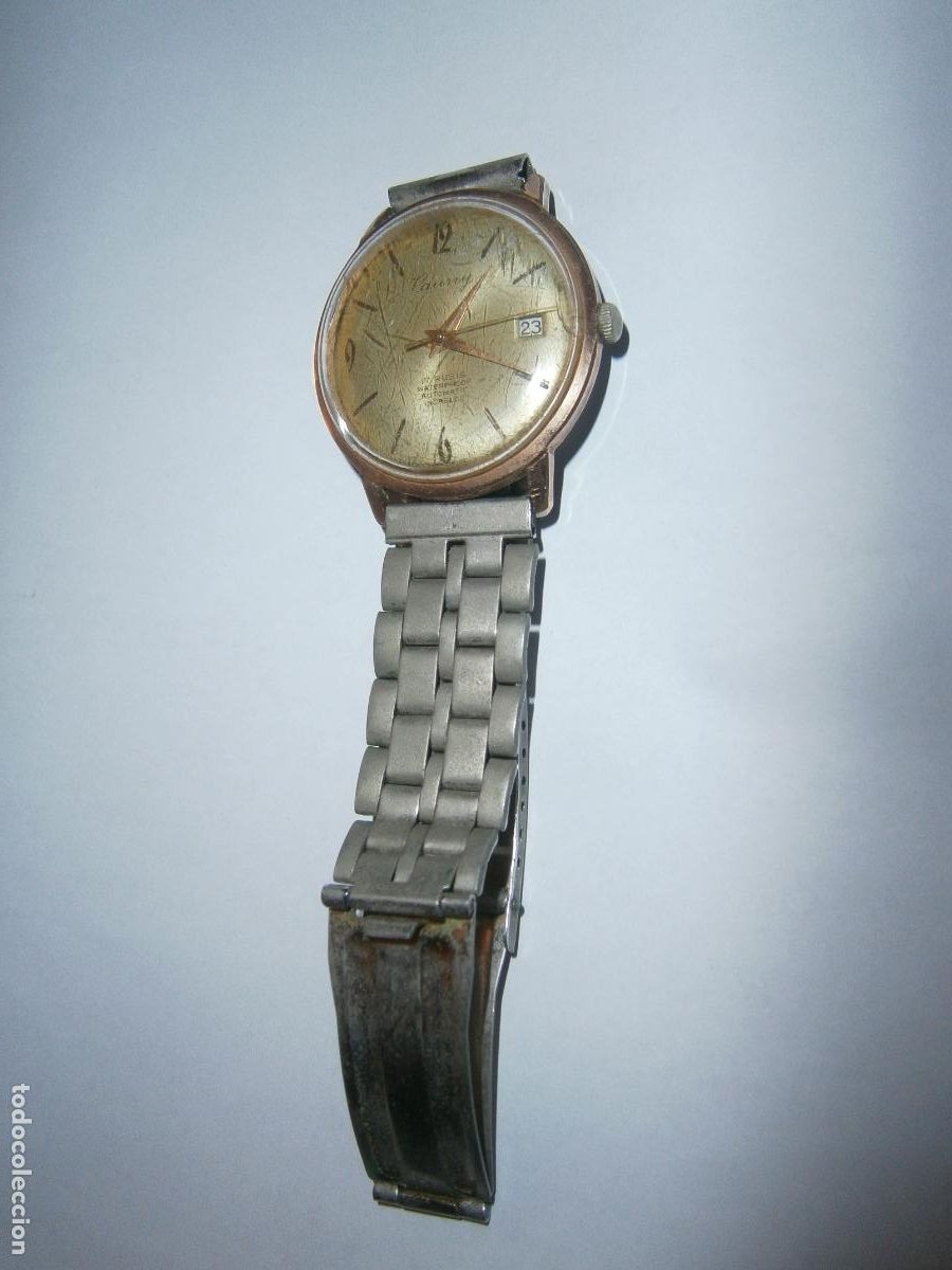 Relojes autom&aacute;ticos: ANTIGUO RELOJ CAUNY 17 RUBIS WATERPROOF AUTOMATIC