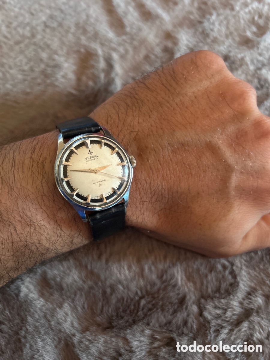 Relojes autom&aacute;ticos: Reloj autom&aacute;tico vintage Verdal - Foto 2