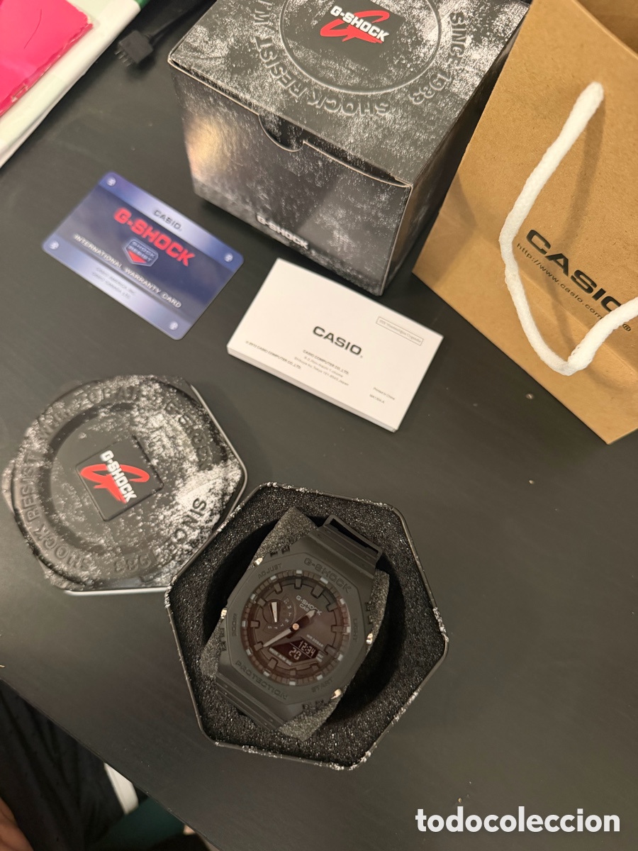 Relojes autom&aacute;ticos: casio g-shock 2100 negro