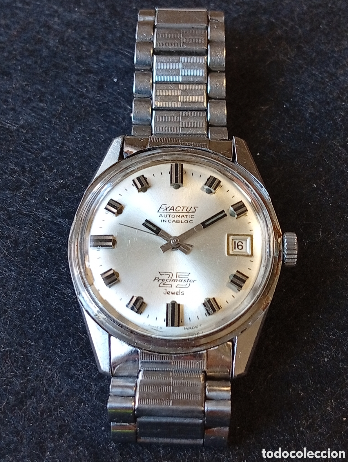 Relojes autom&aacute;ticos: Reloj autom&aacute;tico modelo Exactus precinmaster fabricado en suiza a&ntilde;os 70