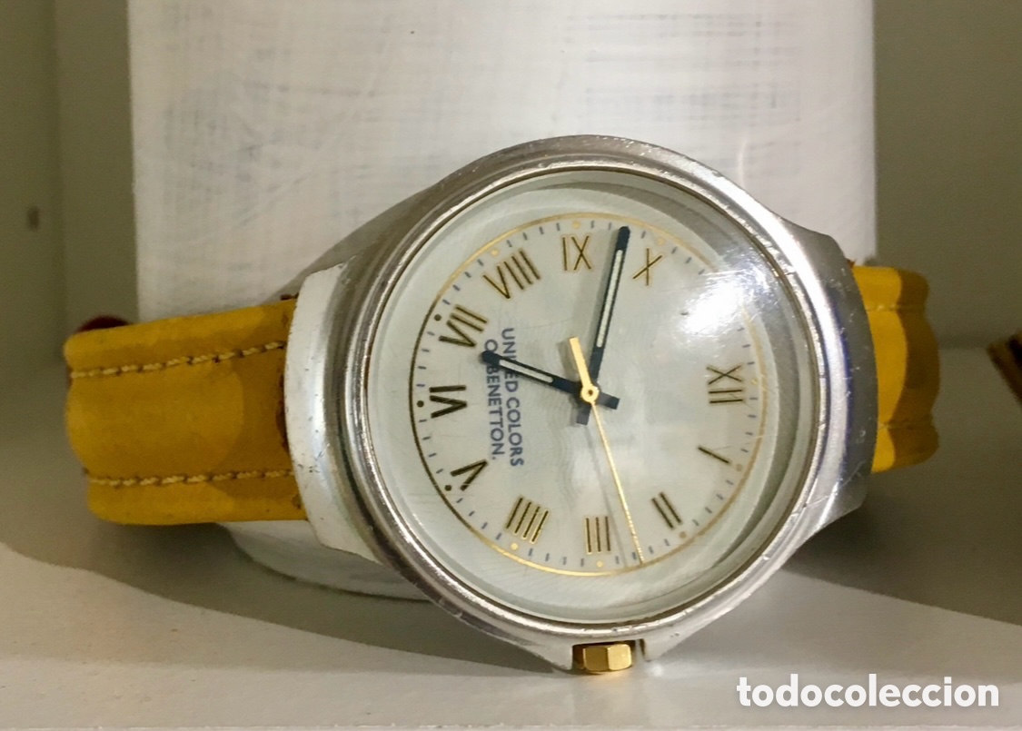Relojes autom&aacute;ticos: Reloj de pulsera. BENETTON. A&ntilde;os 90.