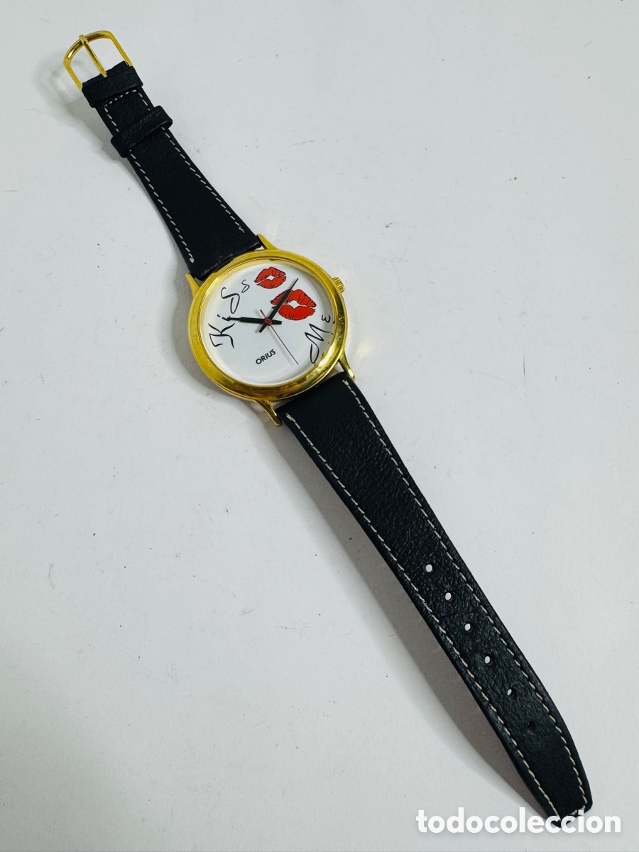 Relojes autom&aacute;ticos: Orius Kiss Me Reloj Pulsera 1980s