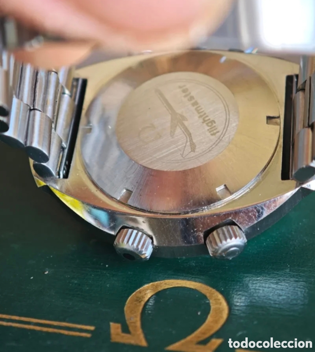 Relojes autom&aacute;ticos: Reloj omega flightmaster - Foto 6