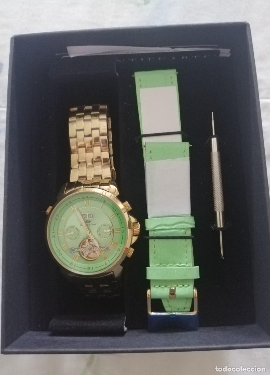 Relojes autom&aacute;ticos: RELOJ AUTOM&Aacute;TICO TOURBILL&Oacute;N : ROEBELIN & GRAEF + COMPLEMENTOS. EN SU CAJA ORIGINAL.