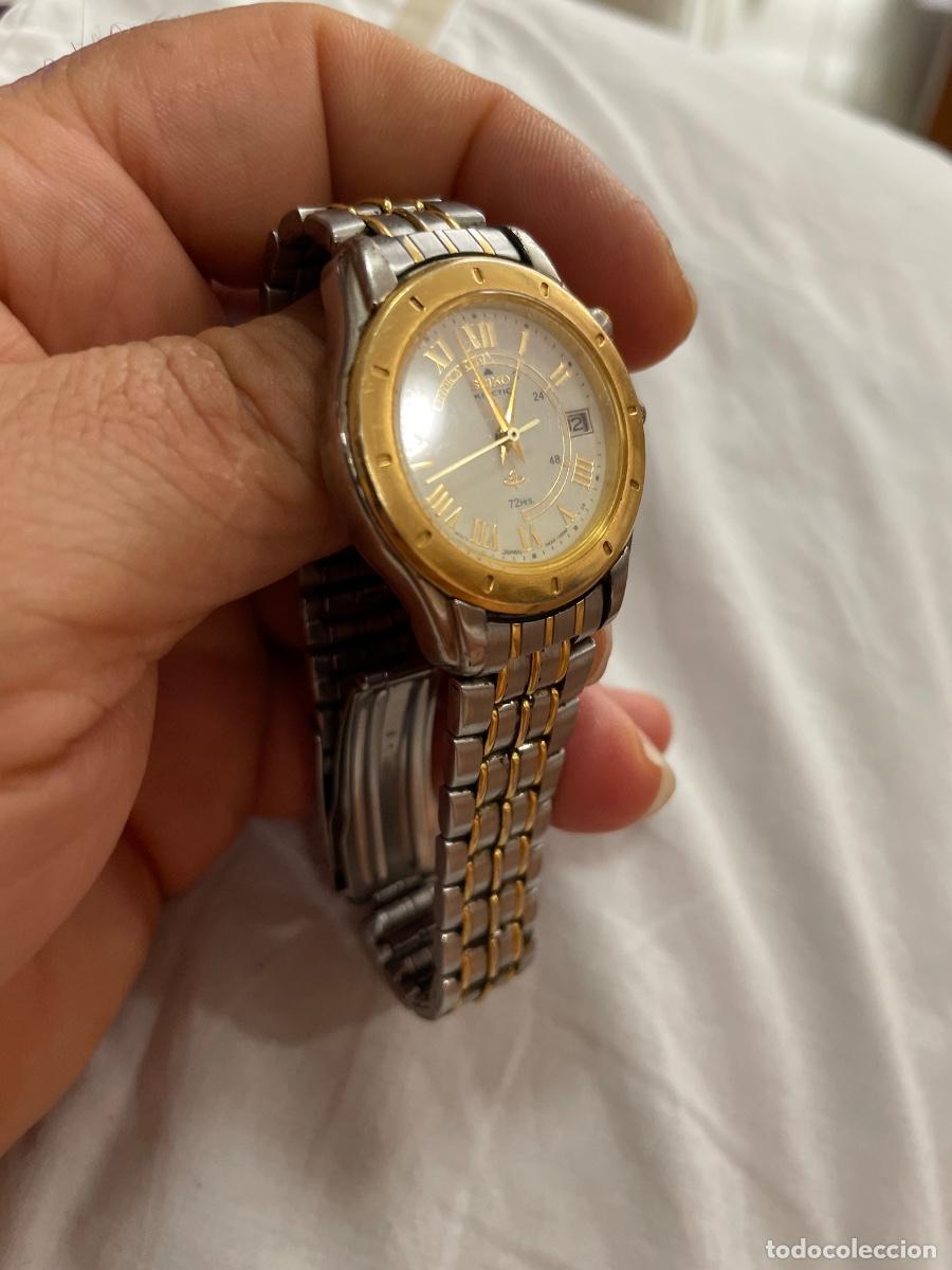 Relojes autom&aacute;ticos: Seiko Kinetic 3M22-0A90 - Foto 3