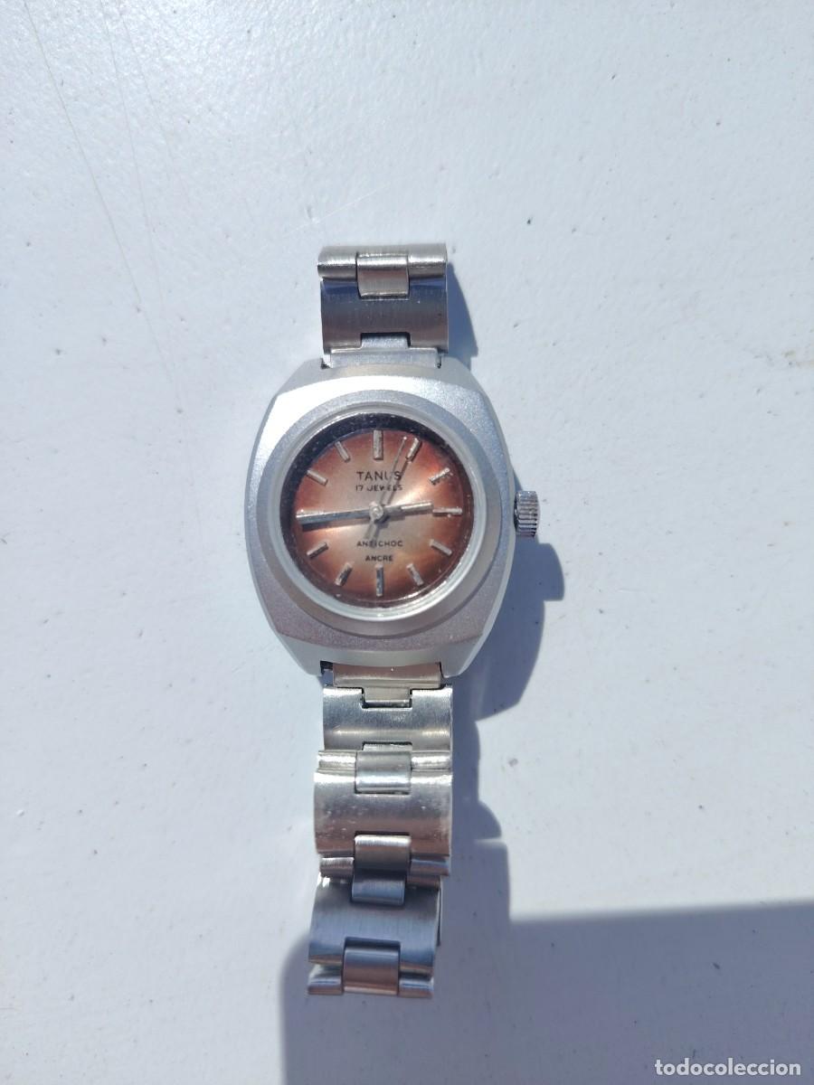 Relojes autom&aacute;ticos: Reloj vintage Tanus 17 Jewels Space Age (A&ntilde;os 70)